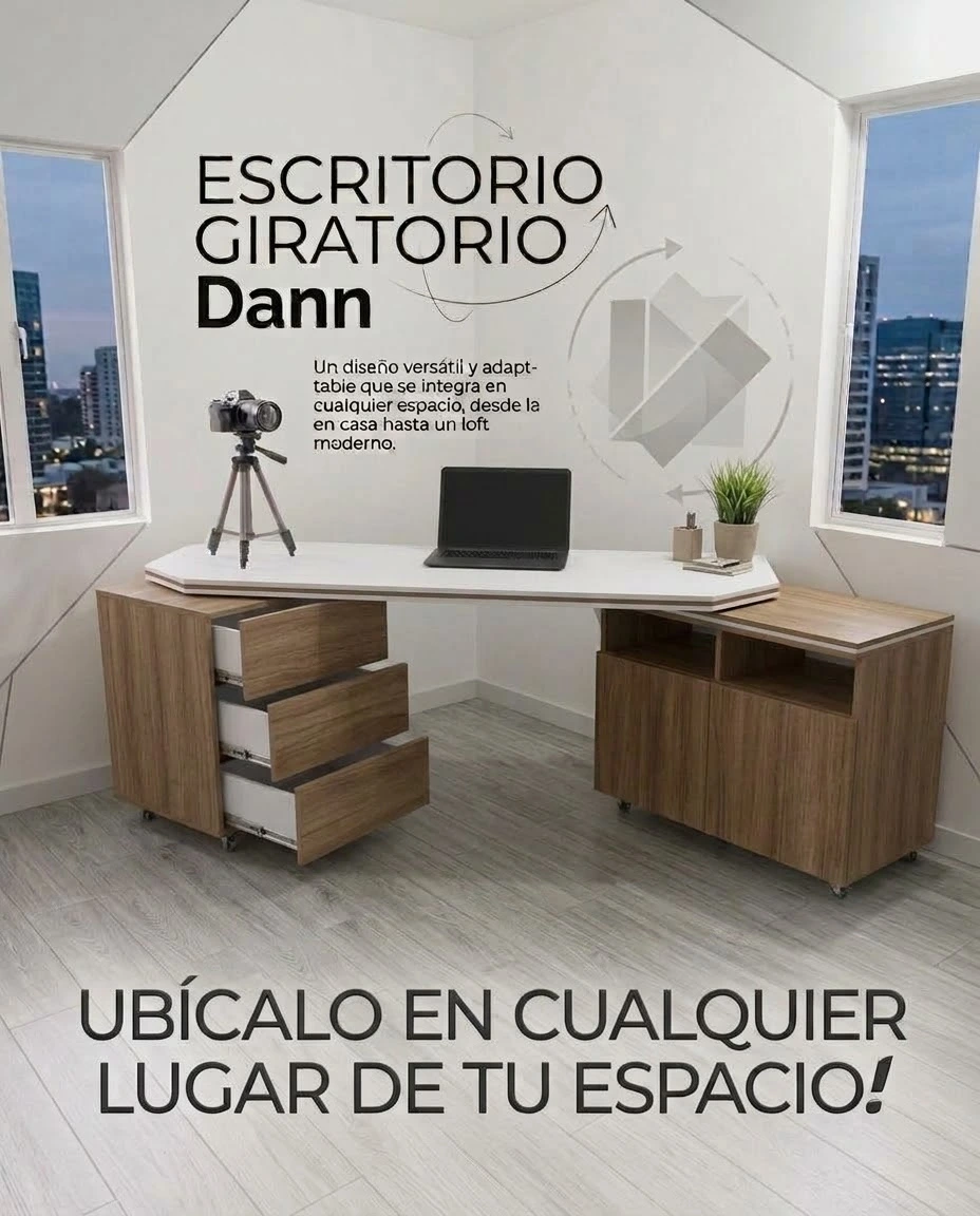 escritorio giratorio